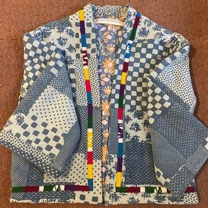 Alix of Bohemia Kimono quilted jacket